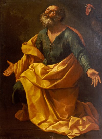 San Pietro in preghiera da Guido Reni
